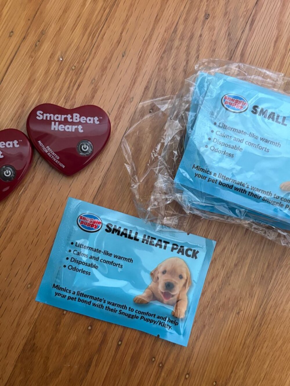 Snuggle Buddy Extra Heartbeat and Heat Packs